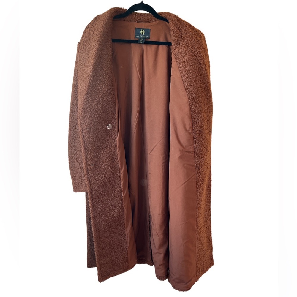 NWOT House of Harlow 1960 Rouland Teddy Trench Coat - Picture 3 of 7